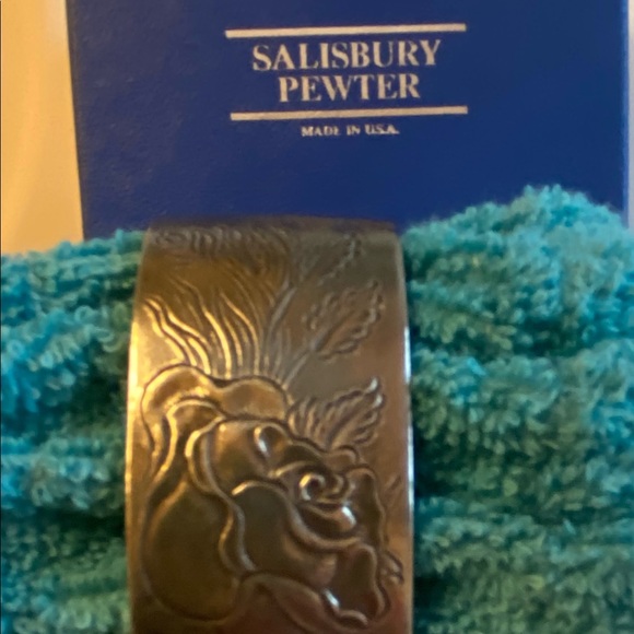 Vintage Pewter Bracelet - Picture 1 of 11